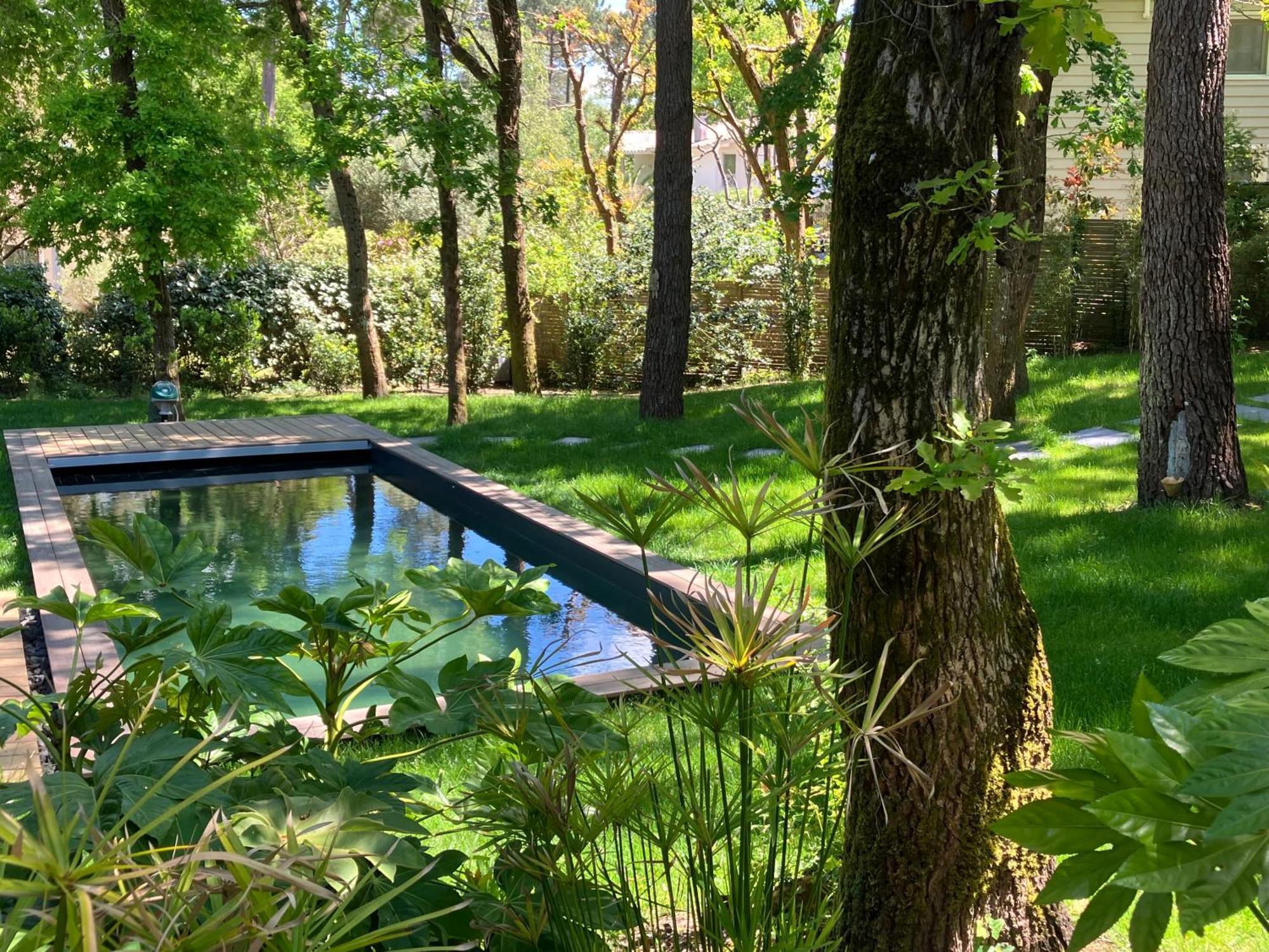 Nouveau - Ecolodge 'Calme Et Nature' - Avec Piscine Au Golf-Lac De Biscarrosse - Couchage 2 Personnes Zewnętrze zdjęcie
